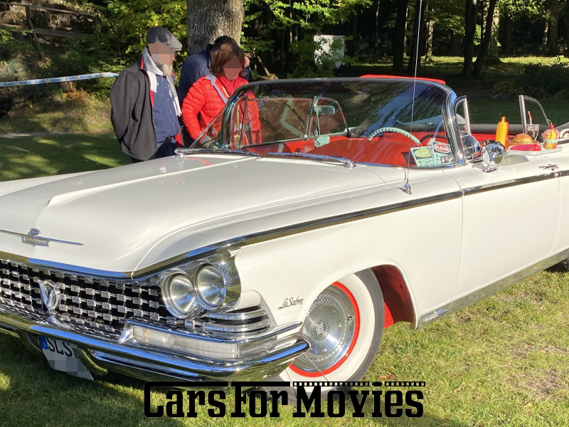 CarsForMovies | Buick Le Sabre 1959 USA Weiß Rot Zivilfahrzeug Cabrio Saarland 7570 